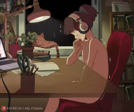 Lofi girl masturbating