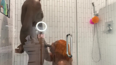 Shower Fucking with an Audience