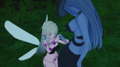 Interspecies Reviewers Hentai 3D (Futa) - Aloe x Reishi