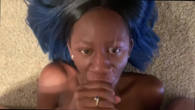 Massive Interracial Facial Cumshot