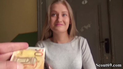 GERMAN SCOUT - EXTREM SCHLANKE TIFFANY TATUM BEI CASTING GEFICKT