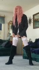 Crossdresser tease