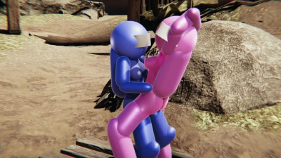 Among Us - Blue Fucks Pink BDSM (japanese, futa)