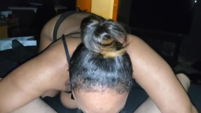 BLACK GIRL TRIES HER FIRST WHITE DICK AND LOVES IT!