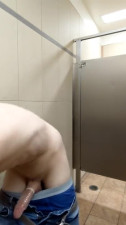 Fucking a rotisserie chicken in Walmart bathroom