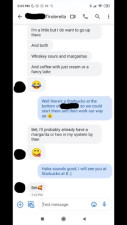 Big Booty PAWG I just Met from Tinder Gets Fucked in her Hotel Room (+Tinder & Text Conversation)