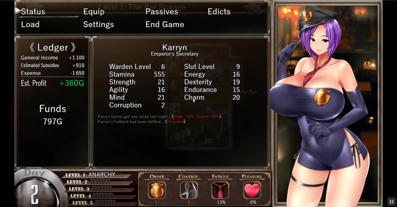 Watch Karryns Prison [RPG Hentai Game] Ep.3 Naked Nap in the Prison while the Guards are Jerking off Short Sex Videos - Duration: 19:21 | ePornNEW.