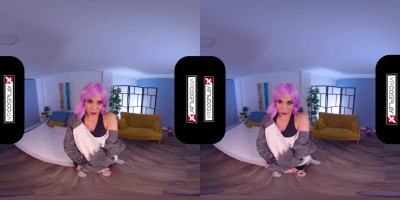 Sexy Teen Vampire Mizore is Yokai Academys Biggest Slut VR Porn