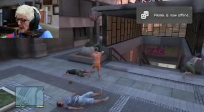 Granny Gets Mad at GTA V Online