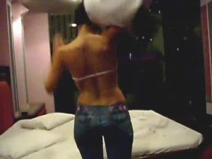 Gorgeous Latin Teen Drives Boyfriend Nuts