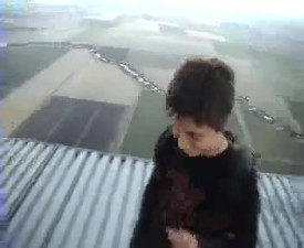 Juniors First Base Jump Looks Too Intense
