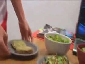 He Cant Resist Fucking Girlfriend While She Cooks Dinner For Them