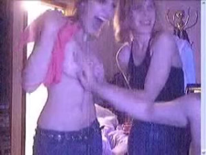 Drunk Couple Bring A Friend Over While Playing On Webcam