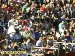 Insane Matadors Actually Try To Jump Over Angry Charging Bulls