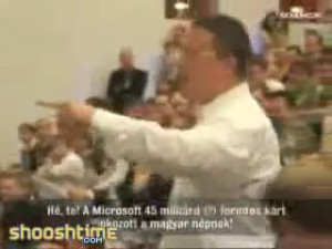 Steve Ballmer Gets Egged By An Angry Hungarian