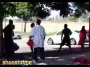 Argument Leads To Scrapping in Parking Lot