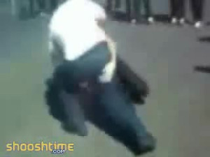Neighbors Settle Differences With Their Fists