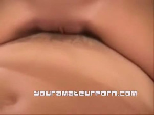 Hot blond college chick riding cock!!
