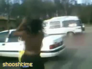 Blonde fucked outside