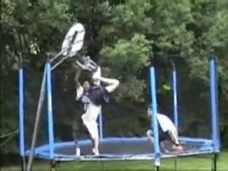 Watch Trampoline dunk gone wrong Short Sex Videos - Duration: 00:43 | ePornNEW.