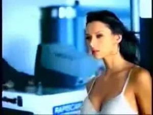 Victorias Secret model takes it off!
