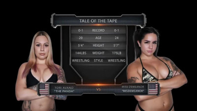 Tori Avano vs Miss Demeanor|Evolved Fight Lez