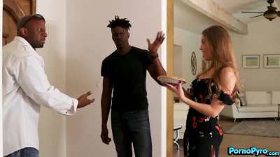Horny Milf Britney Amber Fucks Her New Black Neighbors