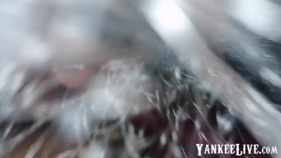 Latina Brunette Babe Deep Blowjob & Cumshot