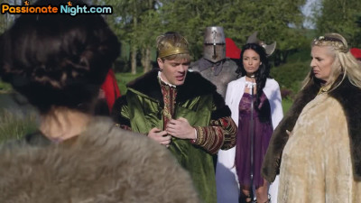 Medieval sluts facialcovered in 3some after pussybanging