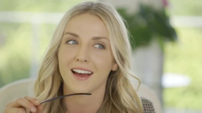 perfect blonde karla kush with 2 monster black cocks
