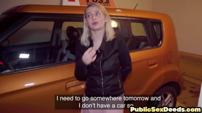 Real driving learner passionately riding instructors cock