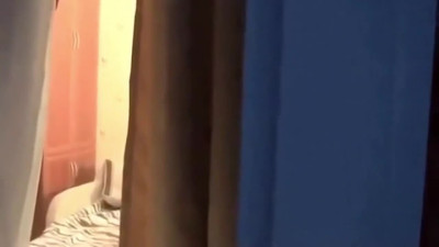 My stepsister caught with a long dong (voyeur)