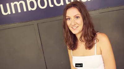 Tourist in Germany picked up at the bus stop and fucked straight away
