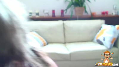 My Stepmom Rubs Herself Crazy on Cam for Some Quick Money