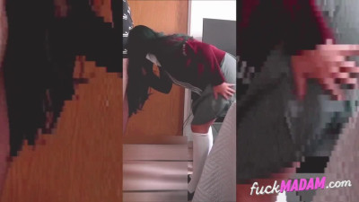 Slutty Schoolgirl Fucks After Class - Real Homemade Babe POV