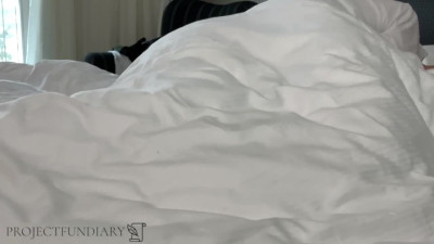 Hot Morning Wake-up Fuck Switching Holes Ends with Female Orgasm