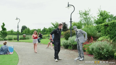 Alessandra Jane - Fucking The Busker Outdoor