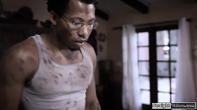 Black guy acts as doctor to lick and fuck a blind teen girl