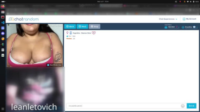 Omegle Porn Argentinian hottie makes me cum