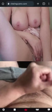 Big Tits Milf Masturbate with me on chat