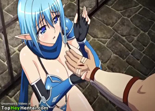 Wonderful busty babe getting tit fucked