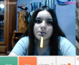 Omegle Porn Girls flashing their tits , so hot #399539