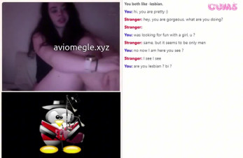 Omegle Porn cute model with big tits is being nasty on omgle