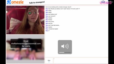 Omegle Porn Need Full Version? Omegle Girl Glasses Talks Dirty