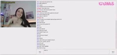 Omegle Porn slowly she gives in - sound