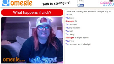 Omegle Porn Spread ass in front of friend