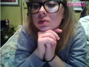 Omegle Porn Huge Tits Busty Nerd Bates