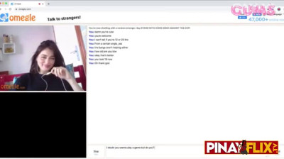 Omegle Porn French student plays the game on Omegle