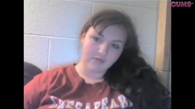 Omegle Porn Playing w/ Her Humongous Tits on Webcam