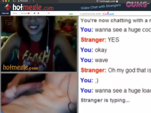 Omegle Porn Funny Omegle girl and big cock